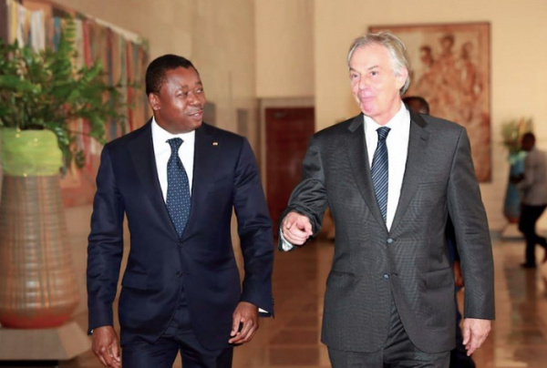 Former UK Prime Minister Tony Blair praises Togo’s business environment