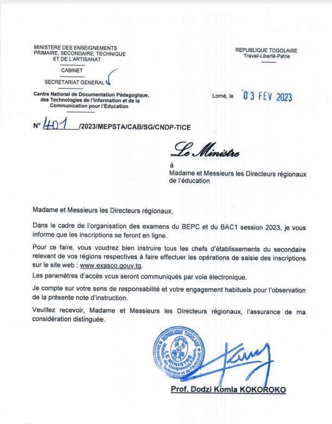 Test d'alcoolémie sur les routes à partir du 16 décembre, contrôle de  permis A prorogé au 30 avril 2020 - Site officiel du Togo, République  Togolaise