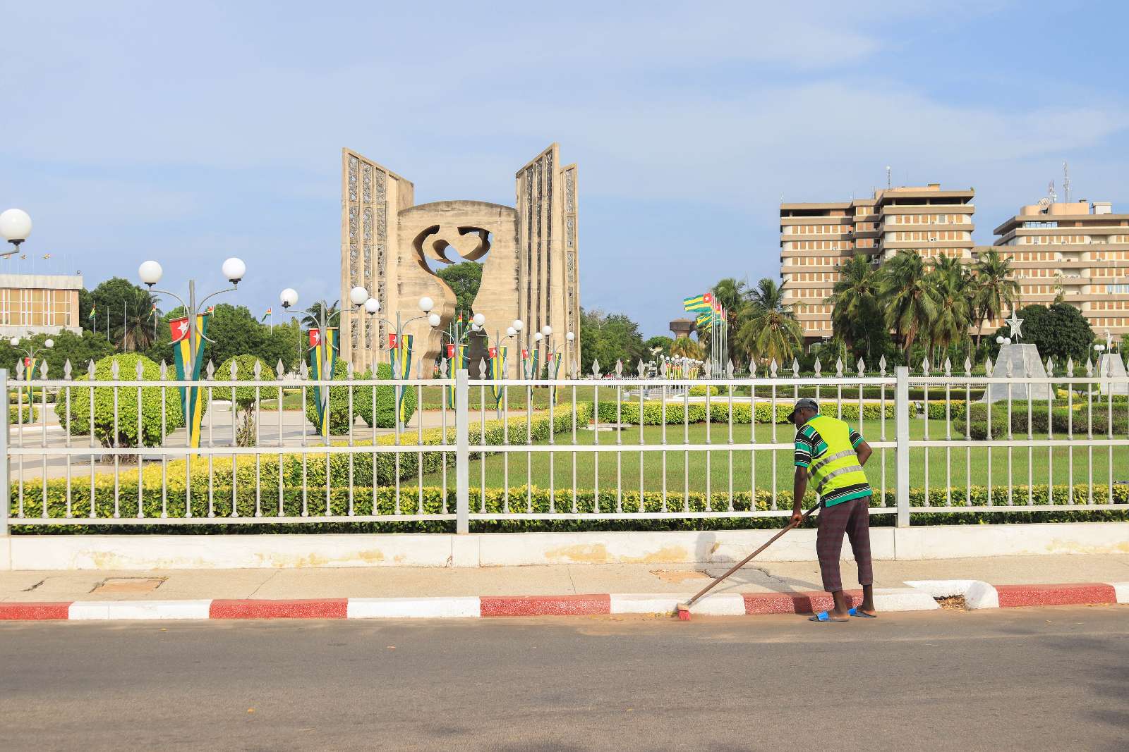 Esplanade du monument de l’indépendance  du Togo