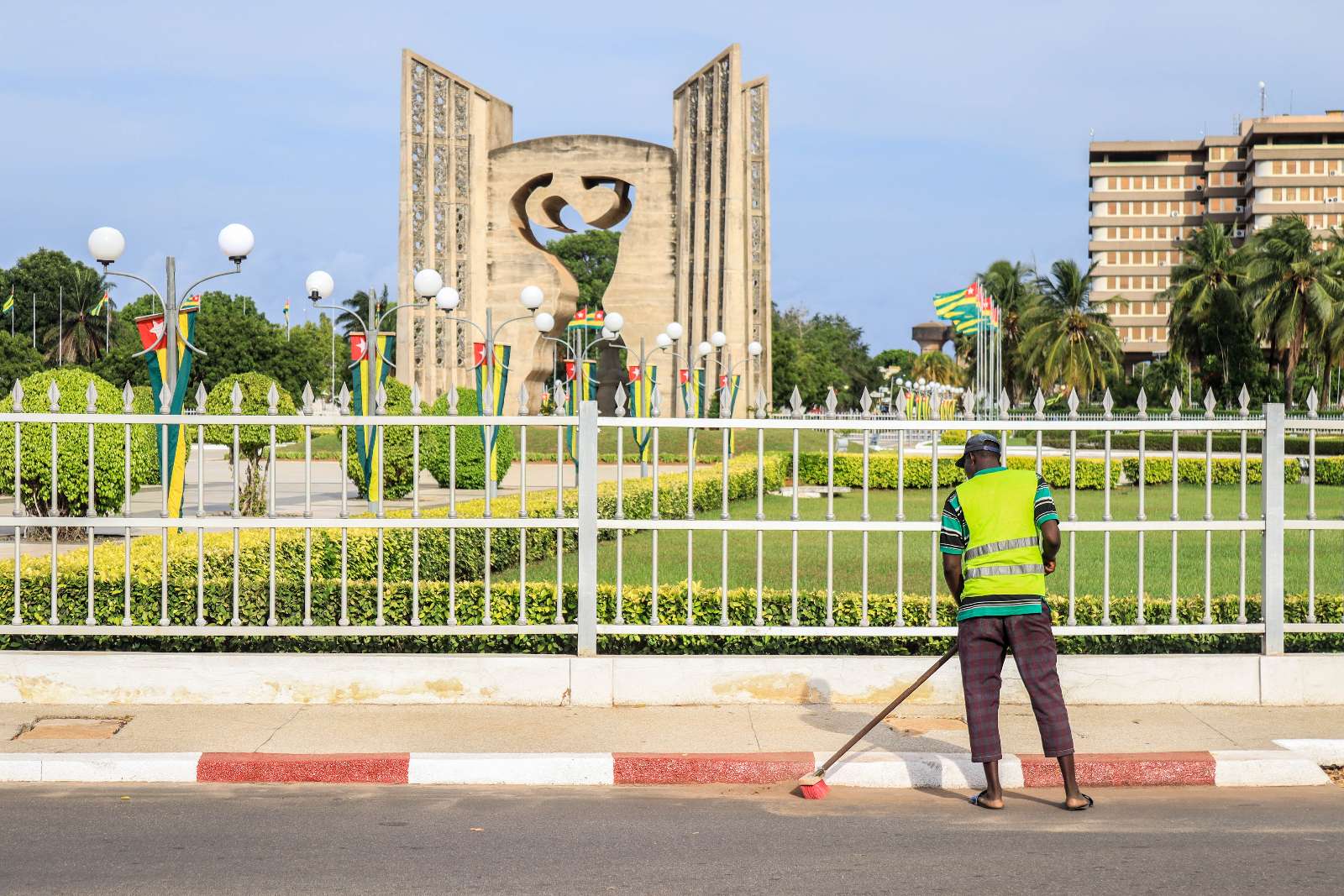 Esplanade du monument de l’indépendance  du Togo