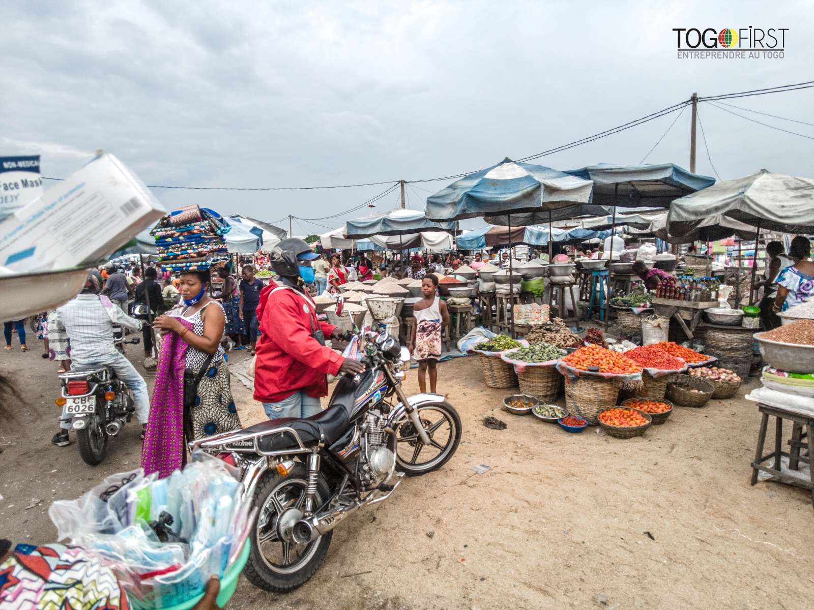 Marché d'Akodessewa 
