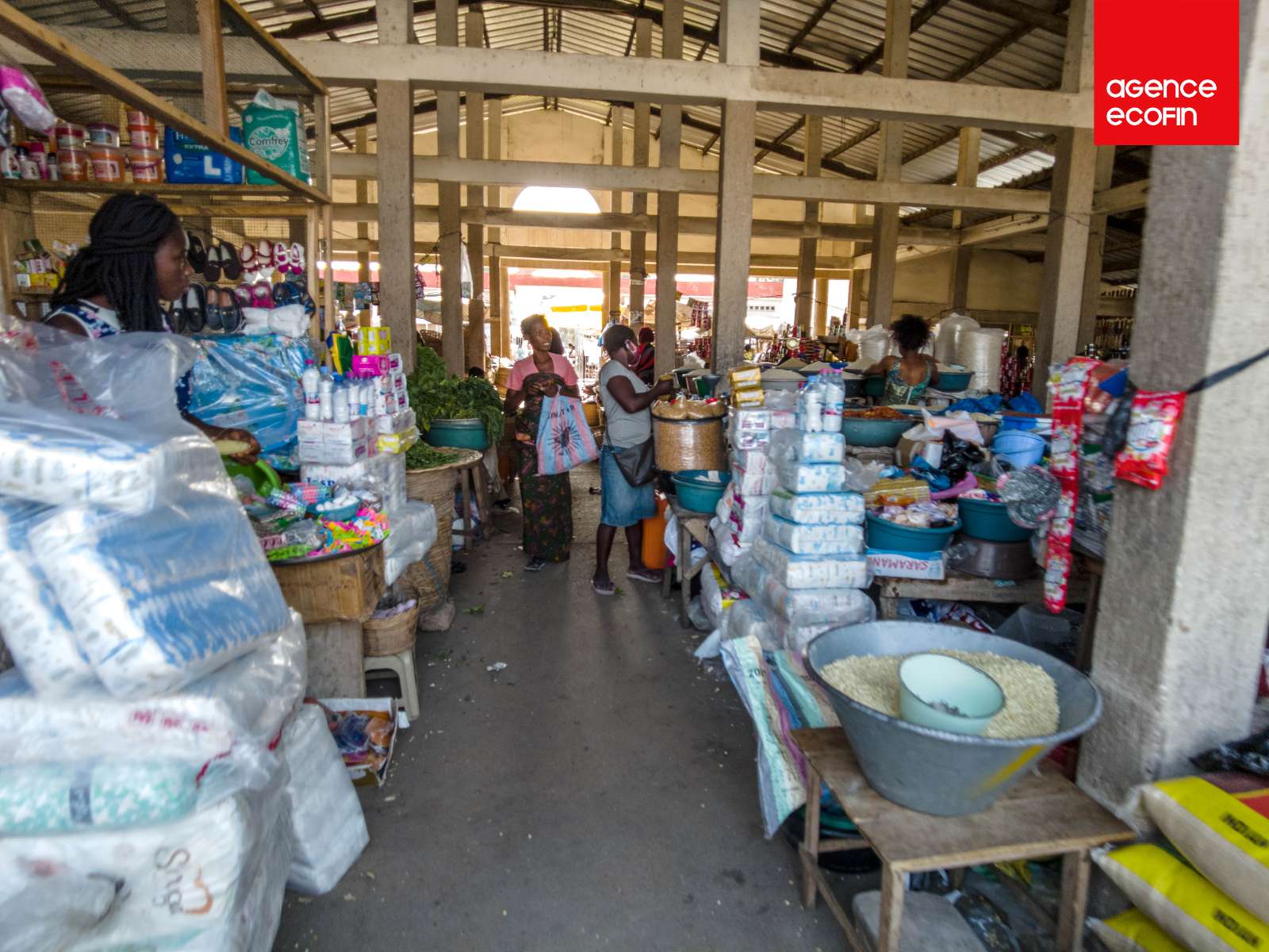 Le marché d'Agbalapédogan 