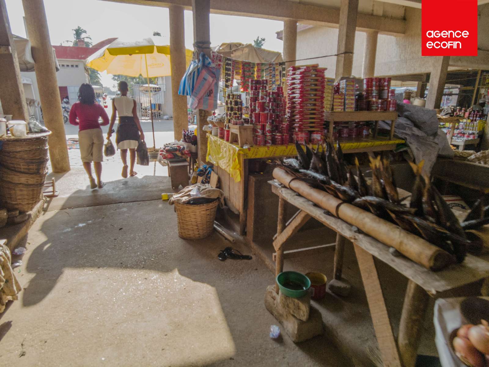 Le marché d'Agbalapédogan 