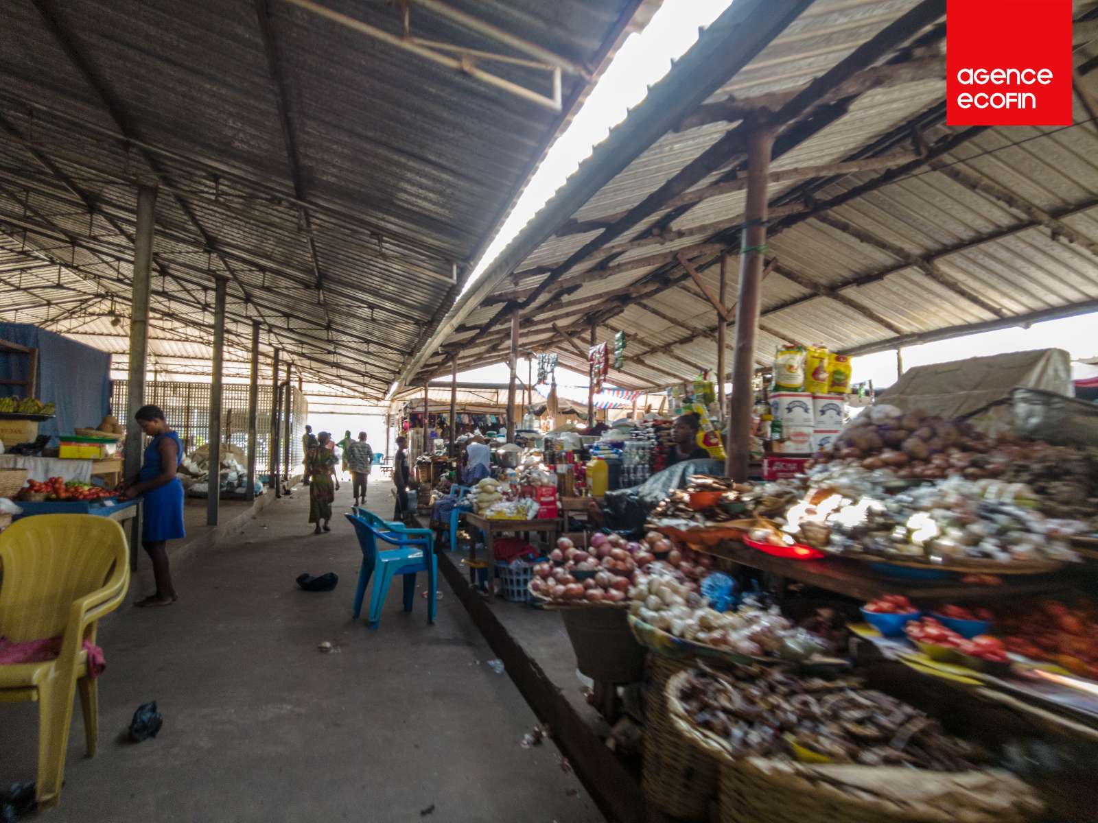 Le marché de Cacaveli
