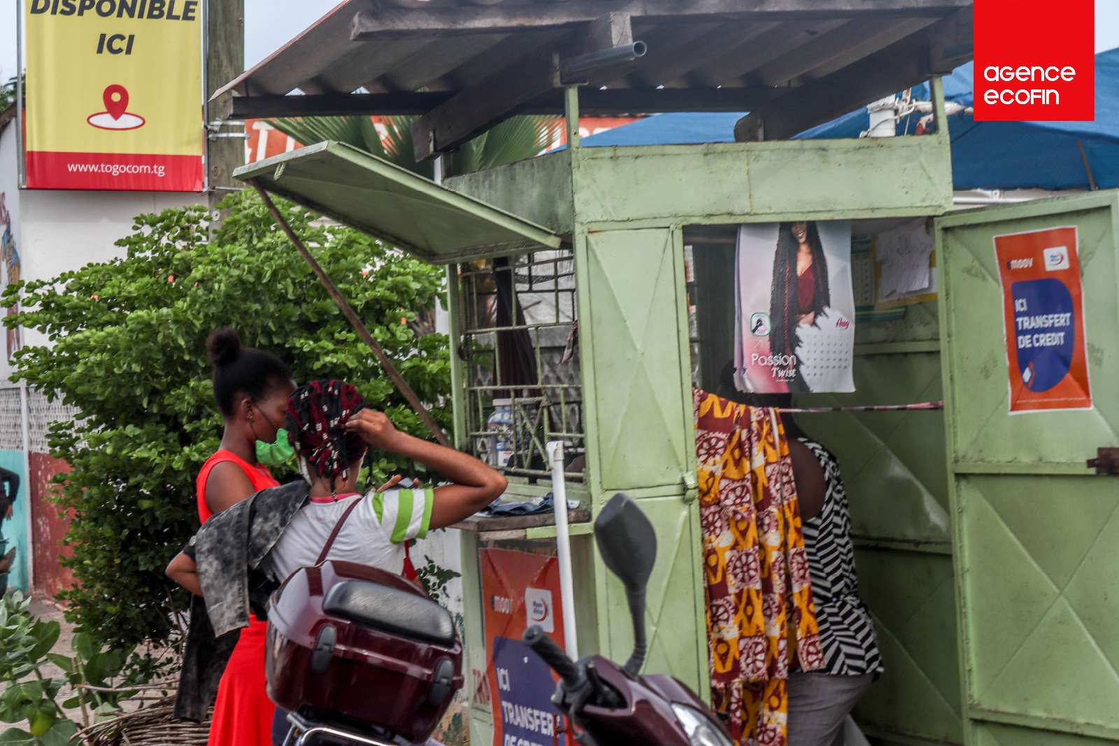 Point d'opération mobile money (T-money- Flooz))