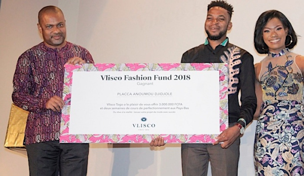 Vlisco Fashion Fund 2018 : Togolese Anoumou Djidjolé Placca wins first place