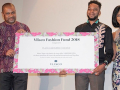 Vlisco Fashion Fund 2018 : Togolese Anoumou Djidjolé Placca wins first place