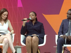 “In the past five years, mobile  penetration rate in Togo has soared by 700%” - Cina Lawson (at VivaTech)