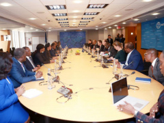 Faure Gnassingbé meets with World Bank’s boss, David Malpass
