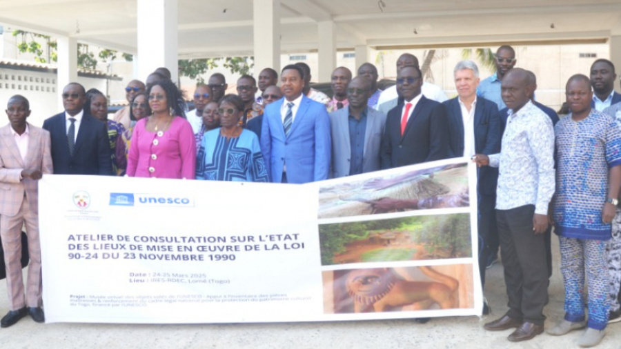 Togo : lancement du processus d’actualisation des textes sur la protection du patrimoine culturel