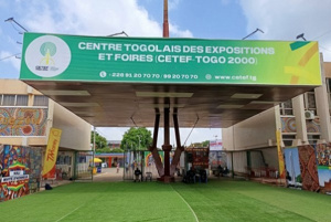 Foire internationale de Lom&eacute; : le ministre Kossi T&eacute;nou rassure sur l&rsquo;&eacute;tat d&rsquo;avancement des travaux