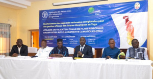 Togo : chaque r&eacute;gion d&eacute;sormais dot&eacute;e d&rsquo;un plan d&rsquo;adaptation aux changements climatiques