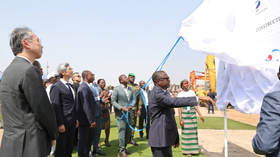 Togo : Faure Gnassingbé lance les travaux de la voie de contournement de Sokodé