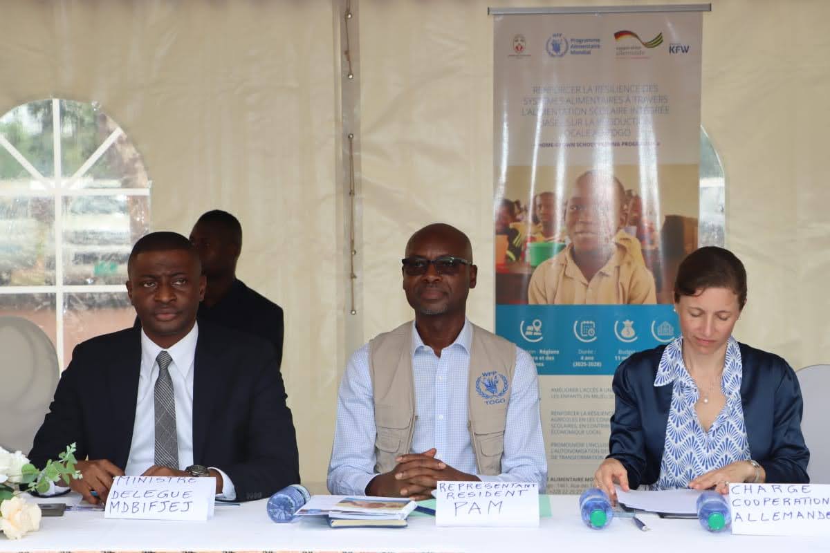 Togo : un projet d’alimentation scolaire à 7,2 milliards FCFA pour les régions de la Kara et des Savanes