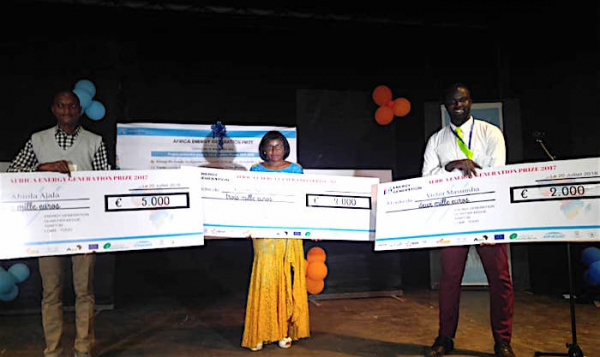 La deuxième édition du concours panafricain « Africa Energy Generation Prize » consacre ses lauréats à Lomé