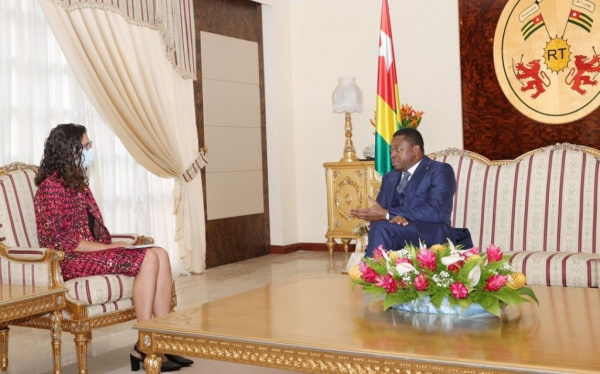 Togo welcomes a new British ambassador, Harriet Claire Thompson