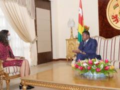 Togo welcomes a new British ambassador, Harriet Claire Thompson
