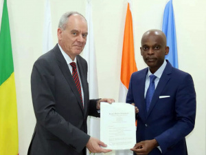 Claudius Fischbach, nouvel ambassadeur d'Allemagne au Togo