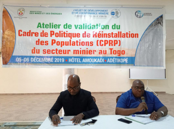 Exploitation minière : Le Togo va mieux encadrer la réinstallation des populations affectées