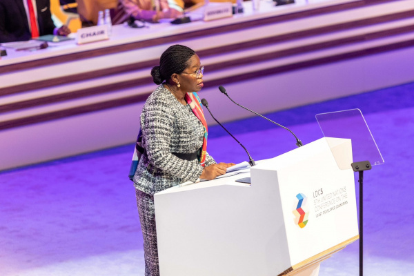 In Doha, Victoire Dogbe calls for more support for least-developed countries