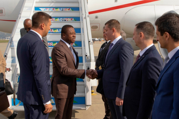 President Faure Gnassingbé attends first-ever Russia-Africa forum in Sochi, Russia