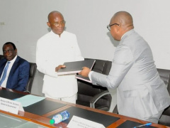 Togo Swears In Transport Minister Kadje, Maritime Deputy Tengue