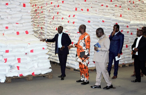 Sécurité alimentaire : le Togo réceptionne une cargaison de 1625 tonnes de riz du Japon