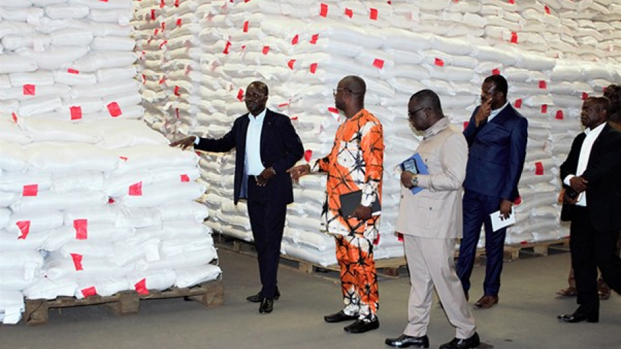 S&eacute;curit&eacute; alimentaire : le Togo r&eacute;ceptionne une cargaison de 1625 tonnes de riz du Japon