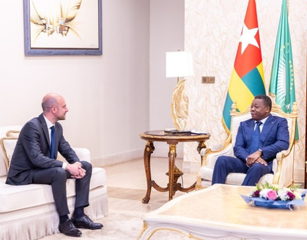 Coop&eacute;ration bilat&eacute;rale, AES, Moyen-Orient, Faure Gnassingb&eacute; accorde une audience au ministre fran&ccedil;ais des Affaires &eacute;trang&egrave;res