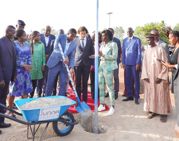 Rural electrification: A solar streetlight project recently kicked off in Kadjanga, northern Togo