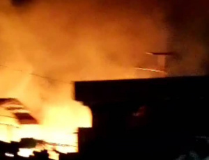 Togo : incendie au march&eacute; de K&eacute;gu&eacute;, le bilan&nbsp;provisoire !