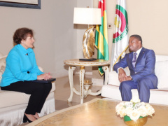 Togo: MCC CEO meets President Gnassingbé and private sector representatives