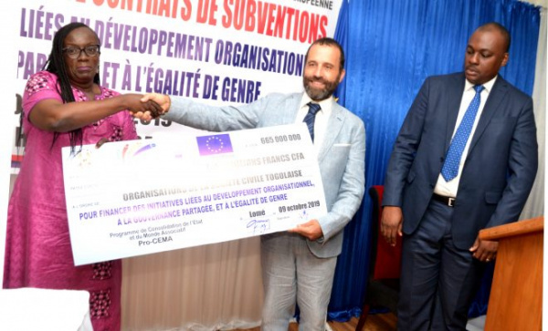 Le Pro-CEMA appuie une trentaine d&#039;Organisations de la société civile togolaises