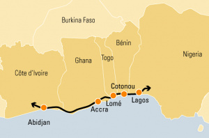 La BAD et l&rsquo;UE injectent 22,7 millions $ dans la construction du corridor Abidjan-Lagos