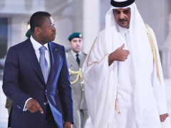 Faure Gnassingbé attends the Economic Forum of Qatar