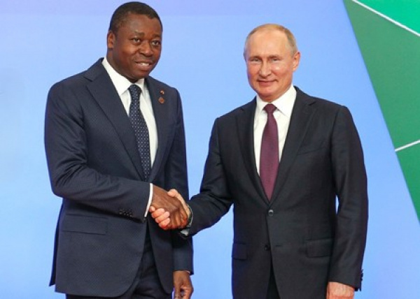 Togo’s Gnassingbé to Hold Cooperation Talks With Putin in Moscow