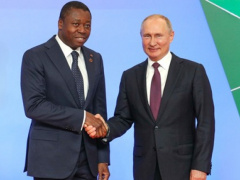 Togo&rsquo;s Gnassingb&eacute; to Hold Cooperation Talks With Putin in Moscow