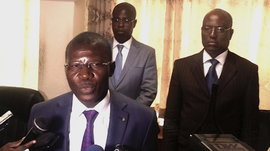 Photo : Ninsao Gnonfam, Ministre des Infrastructures et des Transports