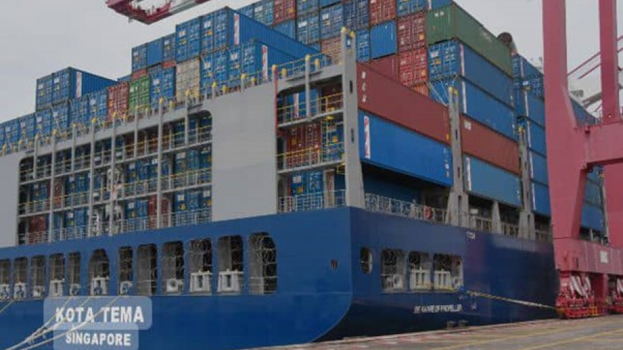 Le navire de dernière génération Kota Tema a accosté au Port de Lomé 