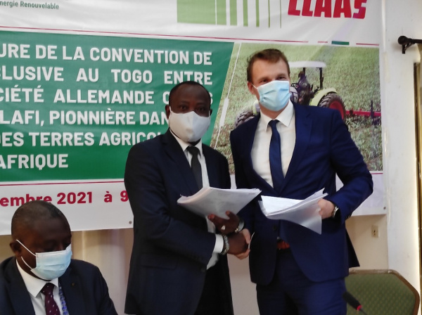 Machinerie agricole : CALAFI Sarl devient représentant exclusif du fournisseur allemand CLAAS au Togo