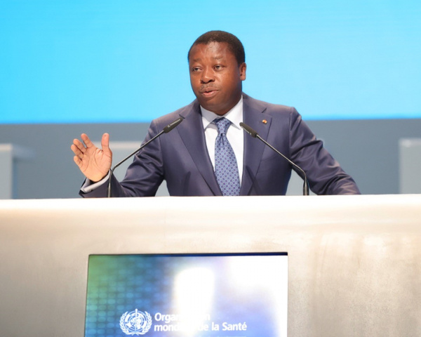 Faure Gnassingbé au Comité régional de l’OMS : « la santé est une priorité de cohésion sociale »