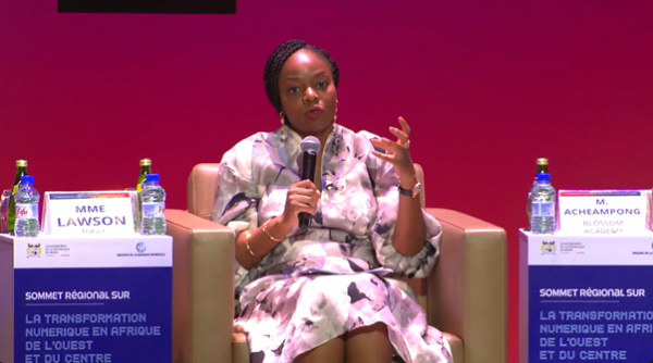 « Nous envisageons de mettre un agent d’IA dans le système éducatif », affirme Cina Lawson à Cotonou