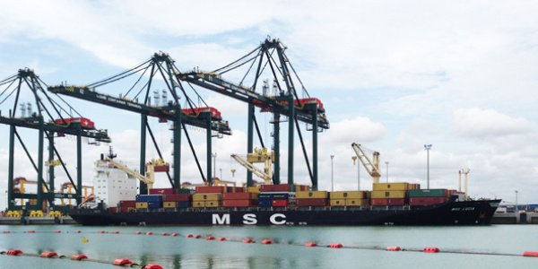 Le Port de Lomé, relais stratégique de la MSC dans toute l’Afrique, pour son nouveau service de fret