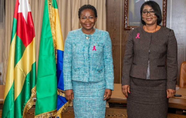 Le Premier ministre Victoire Tomegah-Dogbé reçoit son homologue gabonais à Lomé, les 2 et 3 décembre