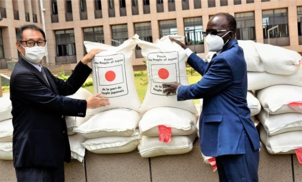 Kennedy Round: Japan makes second rice donation to Togo this year, worth CFA1.5 billion