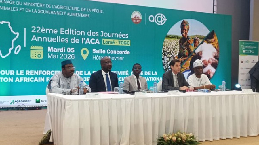 Fili&egrave;re coton : &agrave; Lom&eacute;, les acteurs africains misent sur la productivit&eacute; face aux d&eacute;fis