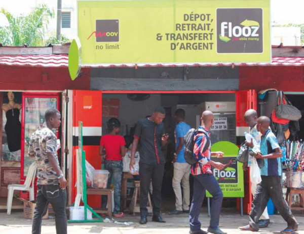 In 2018, mobile money transactions amounted to CFA607 billion
