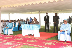 Transformation agricole : &agrave; Sokod&eacute;, Faure Gnassingb&eacute; et les agriculteurs de la r&eacute;gion centrale face-&agrave;-face