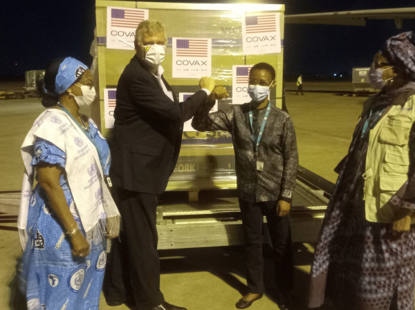 Covid-19: US provides a fourth batch of vaccines to Togo