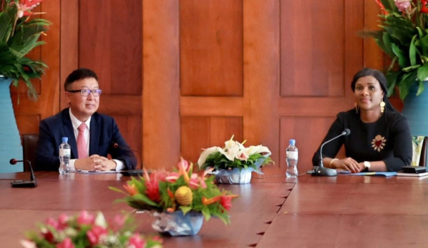 Togo-China: Sandra Johnson and Wu Peng  assess the state of the cooperation between their respective countries